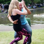 Dance near pond in Colchester